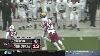 2023 USC vs Vanderbilt  4th and 8 Turnover on Downs [upl. by Kennard]