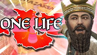 Reviving an EMPIRE in ONE LIFE CK3 Sassanid Challenge [upl. by Ymar]