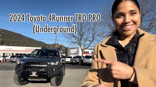 2024 Toyota 4Runner TRD Pro Underground [upl. by Essenaj]