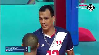 PERU vs PARAGUAY  Full Match  Juegos ODESUR Sudamericanos Asunción 2022 voleibol masculino [upl. by Artemahs]