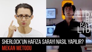 Sherlock’un hafıza sarayı nasıl yapılır Mekan Metodu [upl. by Aoh]