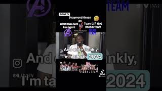 Team Avengers vs Dream Team lebronjames nba draymondgreen lebron michaeljordan olympics [upl. by Nylarak]