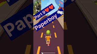 Paperboy Gameboy 🗞️🚴 9  Paper paperboy gaming shortsfeed [upl. by Annaear]