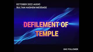 DEFILEMENT OF TEMPLE and DWELLING PLACE OF THE HOLY SPIRIT [upl. by Carena]