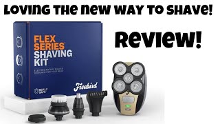 The FlexSeries Electric Head Hair Shaver  Freebird REVIEW [upl. by Nirehtac423]