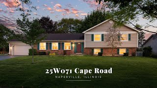 Home for Sale 25W071 Cape Rd Naperville IL [upl. by Korten]