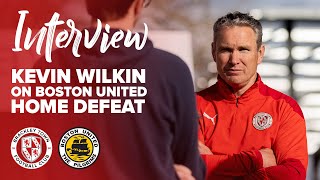 INTERVIEW Kevin Wilkin reflects on Boston defeat [upl. by Gibbeon115]