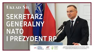 Konferencja prasowa Sekretarza Generalnego NATO i Prezydenta RP [upl. by Dimah]