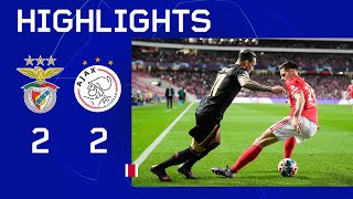 Remise in Lissabon♟🤝 Highlights Benfica  Ajax  UEFA Champions League [upl. by Aket]