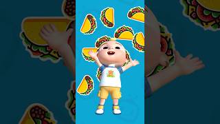 Its Raining Tacos Yummy Food cocomelon shorts [upl. by Yttisahc]