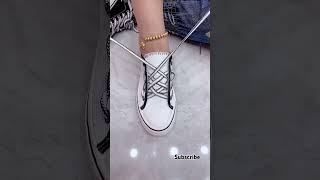 Quick Shoelace Tie Tricks shoelaces [upl. by Hesler]