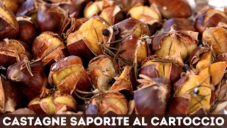 🌰 CASTAGNE SAPORITE AL CARTOCCIO 🌰 Ricetta Inutile di Marco 😁 in Versione Salata e Dolce [upl. by Eniamaj]