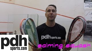 In depth review of the Salming 2016 squash racket range by PDHSportscom [upl. by Bendicta]