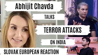 Abhijit Chavda talks US terror attacks on Ranveer Show  Slovak European Reaction [upl. by Pack]