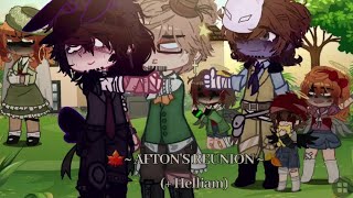 Aftons Reunion  HelliamMy AUFnaf Cringe 📸 [upl. by Hoashis]