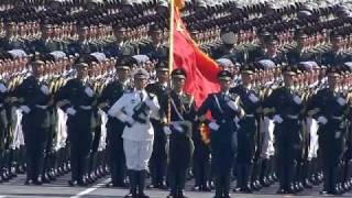 02 Military Phalanxes on Feet Chinas National Day Chinese Military Parade 2009 [upl. by Hawken]