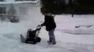 snowblowing with a 523 craftsman [upl. by Henryk]