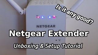 Netgear Extender AC750 Unboxing [upl. by Lorusso587]