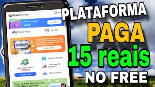 💲CADASTRE E GANHE 15 REAIS  PLATAFORMA PAGANDO NO CADASTROaplicativossitesplataformas [upl. by Oesile148]