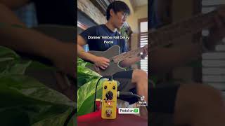 quotRainquot Rob Scallon with Donner Yellow Fall Delay Pedal amp TOD10N [upl. by Retsevlys]