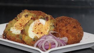 Dimer Devil  Deviled egg  Famous Bengali Street Food  Dimer Chop [upl. by Ahseram]