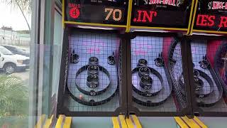 Skee Ball Game Playing At Arcade [upl. by Frierson714]