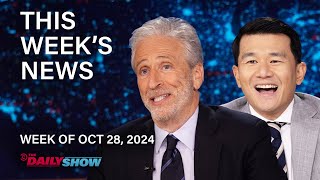 Jon Stewart on Trumps MSG Rally amp Ronny on PR Fallout and Bidens Garbage Gaffe  The Daily Show [upl. by Orabla]