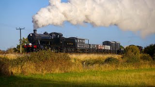 GWR 3850 Toddington to Cheltenham Goods Didbrook 271024 [upl. by Casar]