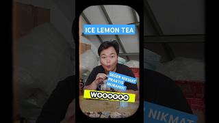 Ice Lemon Tea Yang simple dan enak sarilemon stevia icelemontea [upl. by Enelrahc]