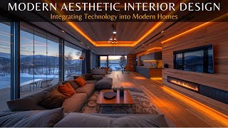 Sleek Simplicity Exploring the Essence of Modern aesthetic Interior Design [upl. by Leamhsi]