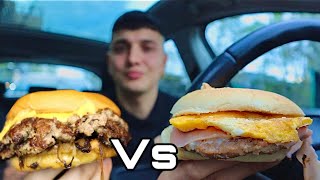 HAMBURGUESA BARATA vs CARA 🍔 [upl. by Ranie55]