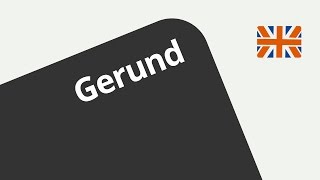 Lernvideo Das Gerundium mit bestimmten Verben und Präpositionen  Englisch  Grammatik [upl. by Melleta414]