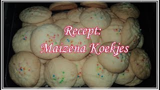 Recept Maizena koekjes Priyaswereld [upl. by Wamsley]