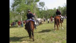 Goliad Massacre Reenactment 2013 [upl. by Skipp138]