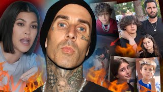 KOURTNEY KARDASHIANS KIDS HATE TRAVIS BARKER She BLAMES Scott Disick [upl. by Teraj745]