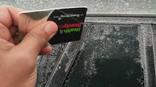 How to open a frozen shut car door [upl. by Tolmach]