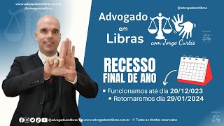 Férias da Justiça Recesso Forense [upl. by Lawtun]