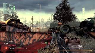 MW2  Nuke With Every Gun  M21 EBR [upl. by Anerac]