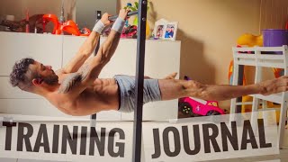 Training Journal Handstand amp Front Lever Statique [upl. by Eimot186]