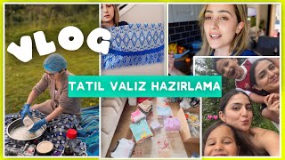 SILA YOLU HAZIRLIK 3 VALIZ HAZIRLAMA ÇOK AZ KALDI günlük vlog [upl. by Roshelle]