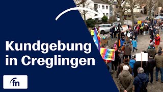 Kommt zur Demokratie  Kundgebung in Creglingen  by Fränkische Nachrichten [upl. by Armilda]