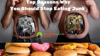 Top Reasons Why You Should Stop Eating Junk Food [upl. by Iaverne]