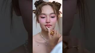 New korean lipsticks hack lipstick makeup hacks viral youtubeshorts music [upl. by Einhapets55]