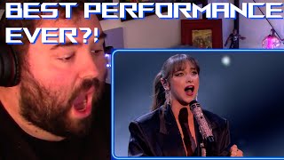 Singer reaction to SYDNIE CHRISTMAS  MY WAY BRITAINS GOT TALENT SEMIFINALS [upl. by Naret]