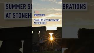 Watch Summer solstice celebrations at Stonehenge [upl. by Airretal]