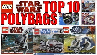 Top 10 BEST LEGO Star Wars Polybags [upl. by Hegarty]