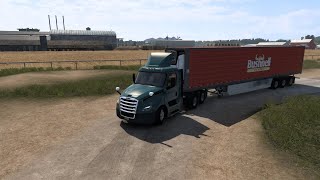 freightliner cascadia  american truck simulator [upl. by Surtemed]