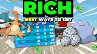 I Became RICH in Pokemon Brick Bronze Using These SECRET Strategies [upl. by Nnorahs595]