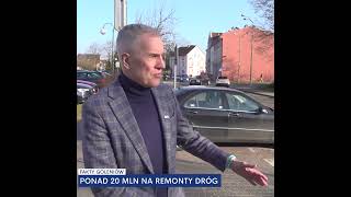 Ponad 20 mln na remonty dróg w gminie Goleniów [upl. by Nnylkoorb37]