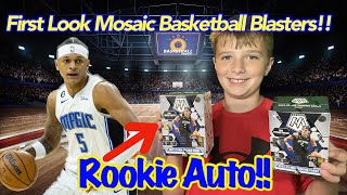 First Look Brand New 2023 Mosaic Basketball Blasters Rookie Auto Hit [upl. by Weiler526]